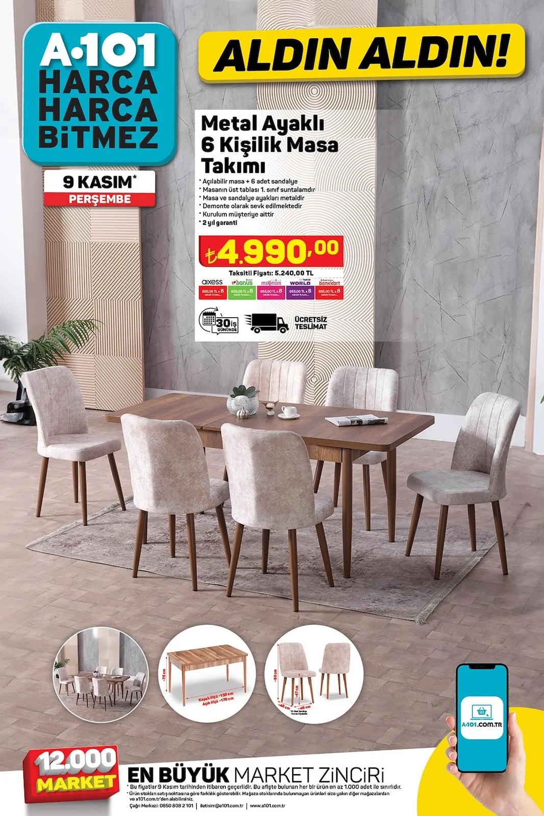 09.11.2023 A101 broşürü 6. sayfa