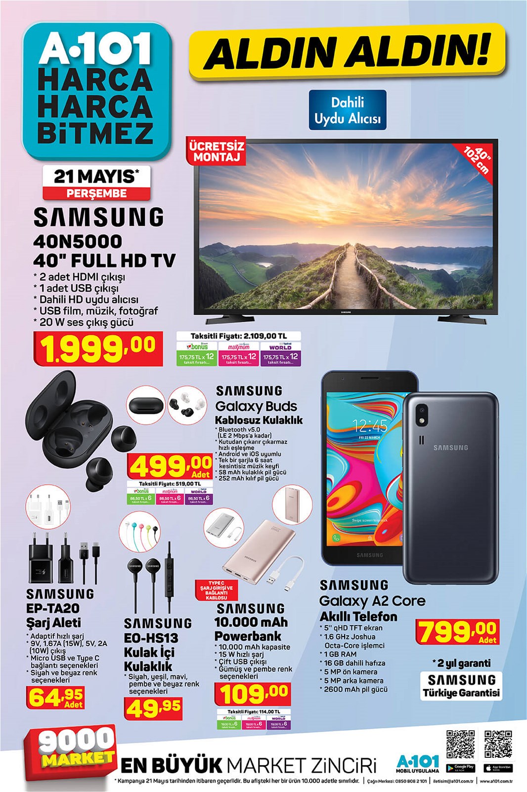21.05.2020 A101 broşürü 1. sayfa
