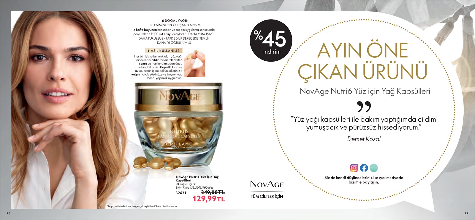 01.10.2021 Oriflame broşürü 40. sayfa