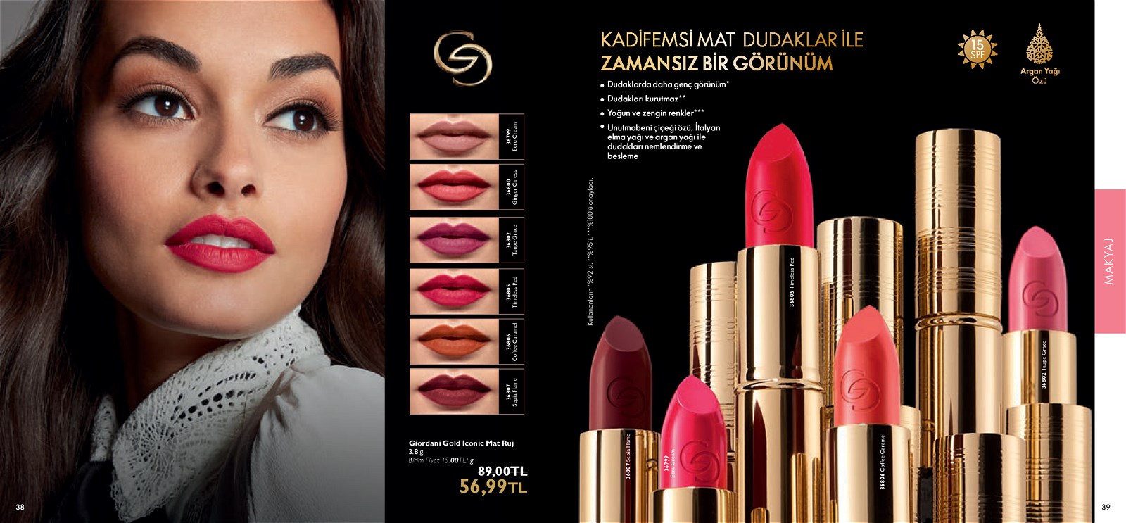 01.11.2021 Oriflame broşürü 20. sayfa