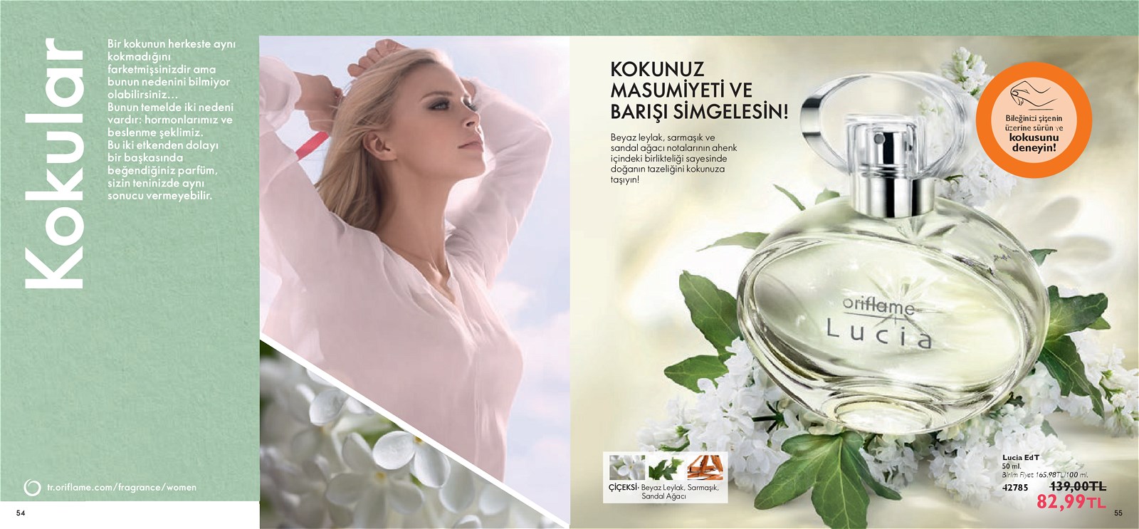 01.11.2021 Oriflame broşürü 28. sayfa