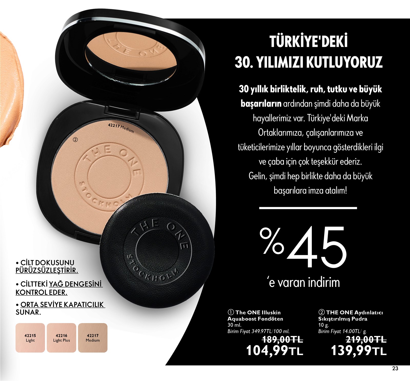 01.06.2022 Oriflame broşürü 23. sayfa