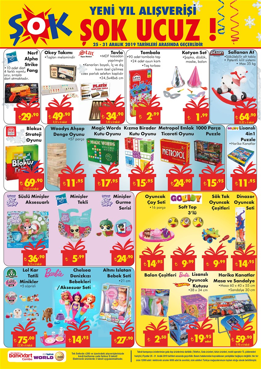 25.12.2019 Şok broşürü 3. sayfa