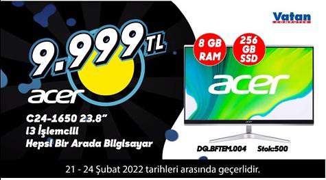 Acer C24-1650 23.8 i5 işlemcili 11. Nesil Notebool image