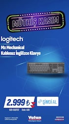 Logitech 920-010757 Mx Mechanical Kablosuz İngilizce Klavye image