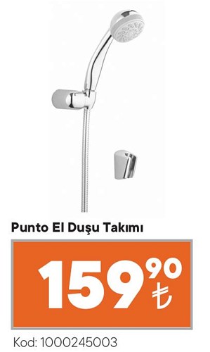 Punto El Duşu Takımı image