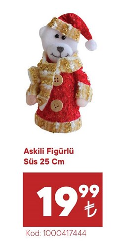 Askılı Figürlü Süs 25 cm image