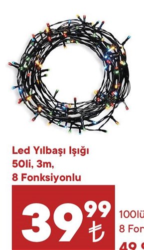 Led Yılbaşı Işığı 50'li 3 m image