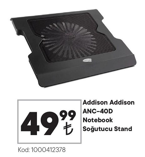 Addison ANC-40D Notebook Soğutucu Stand image