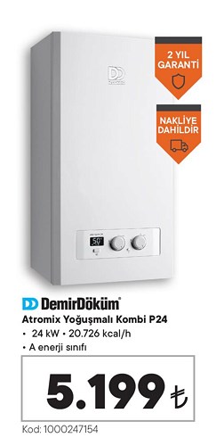 DemirDöküm Atromix Yoğuşmalı Kombi P24 image