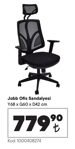 Jobb Ofis Sandalyesi image