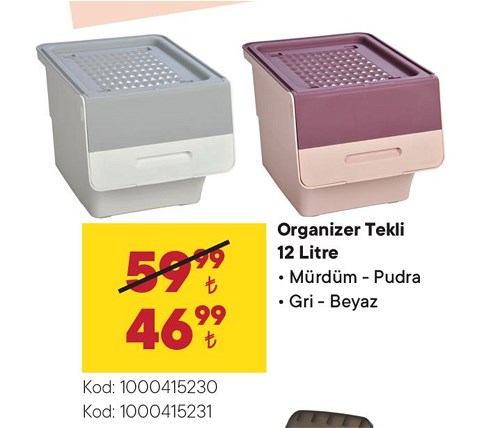 Organizer Tekli 12 Litre image