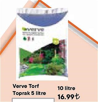 Verve Torf Toprak 10 litre image