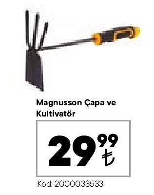 Magnusson Çapa ve Kultivatör image