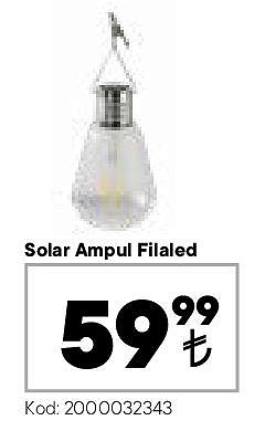 Solar Ampul Filaled  image