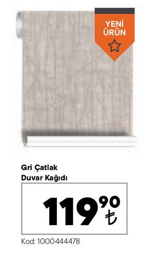 Gri Çatlak Duvar Kağıdı image