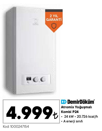 Demirdöküm Atromix Yoğuşmalı Kombi P24 image