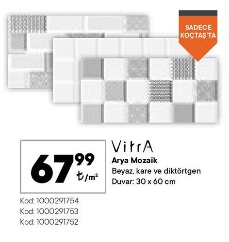 Vitra Arya Mozaik m² image