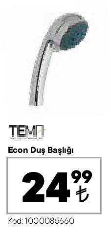 Tema Econ Duş Başlığı image