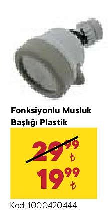 Fonksiyonlu Musluk Başlığı Plastik image