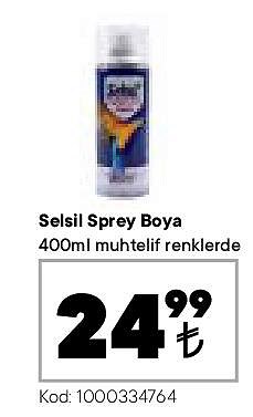 Selsil Sprey Boya 400 ml image