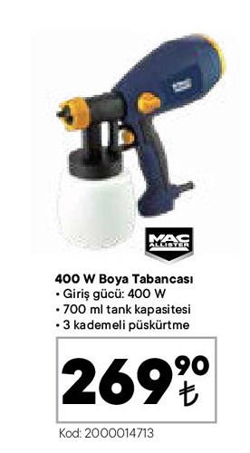 Mac Allister Boya Tabancası 400 W image