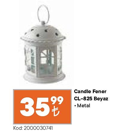 Candle Fener CL-825 Beyaz image