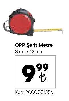 Opp Şerit Metre 3 mtx13 mm image