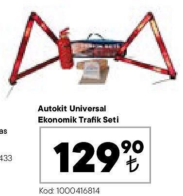 Autokit Universal Ekonomik Trafik Seti image