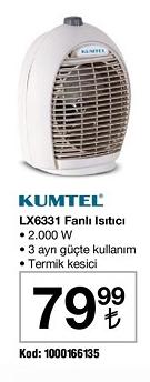 Kumtel LX6331 Fanlı Isıtıcı image
