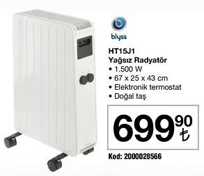 Blyss HT15J1 Yağsız Radyatör 1.500 W image