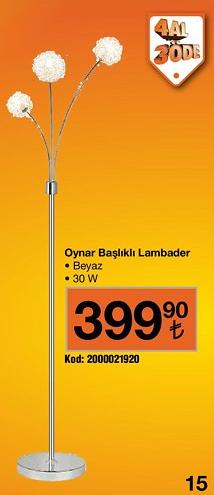 Oynar Başlıklı Lambader 30 W image