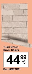Tuğla Desen Duvar Kağıdı image