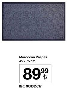 Moroccon Paspas 45 x 75 cm image