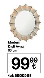 Modern Dişli Ayna 60 cm image