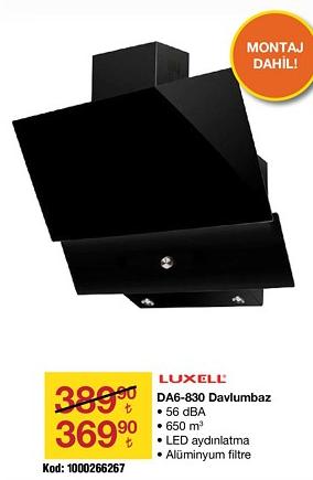Luxell DA6-830 Davlumbaz image