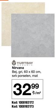 Yurtbay Seramik Nirvana 60 x 60 cm m² image