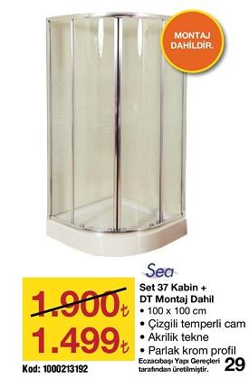 Sea Set 37 Kabin + DT Montaj Dahil image