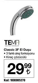 Tema Classic 3F El Duşu image