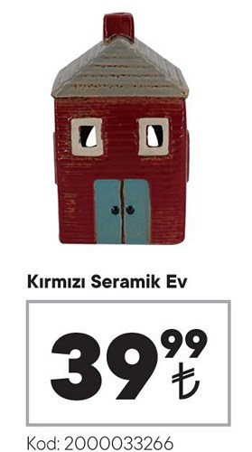 Kırmızı Seramik Ev image