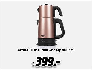 Arnica IH33151 Demli Rose Çay Makinesi image