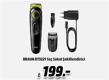 Braun BT3221 Saç Sakal Şekillendirici image