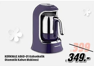Korkmaz A860-01 Kahvekolik Otomatik Kahve Makinesi image