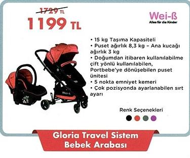 Gloria Travel Sistem Bebek Arabası image