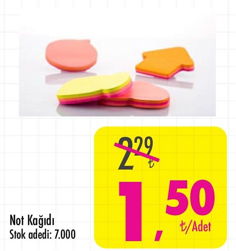 Not Kağıdı image