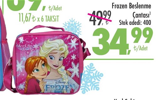 Frozen Beslenme Çantası image