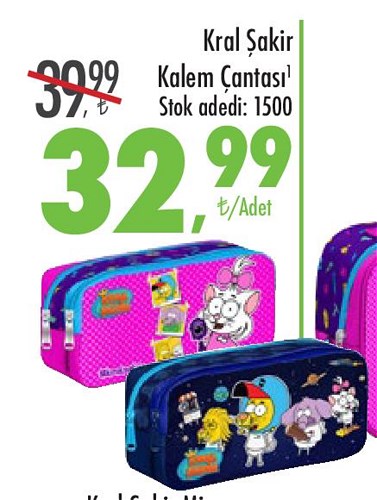 Kral Şakir Kalem Çantası image