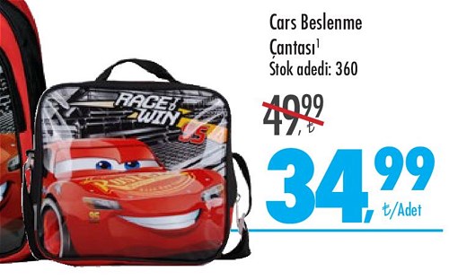 Cars Beslenme Çantası image