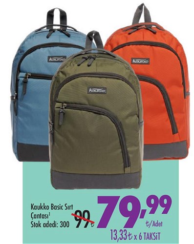 Kaukko Basic Sırt Çantası image
