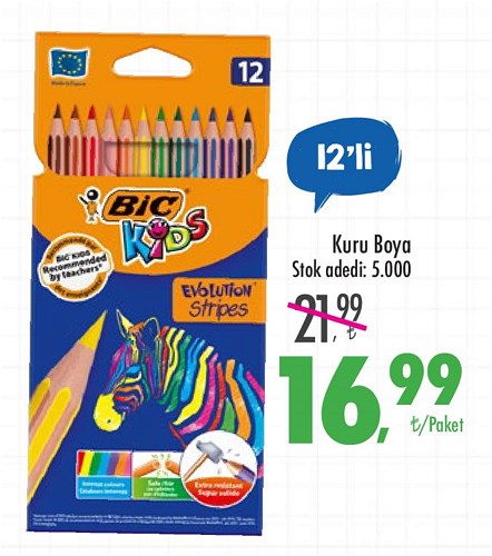 Kuru Boya 12'li image